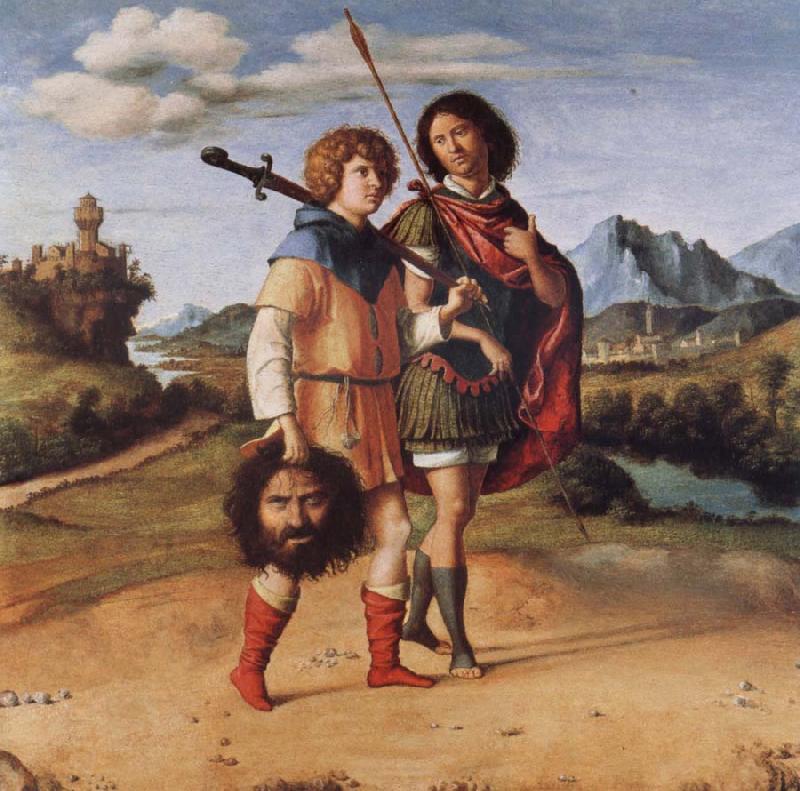 MORONI, Giovanni Battista David and Jonathan oil painting picture